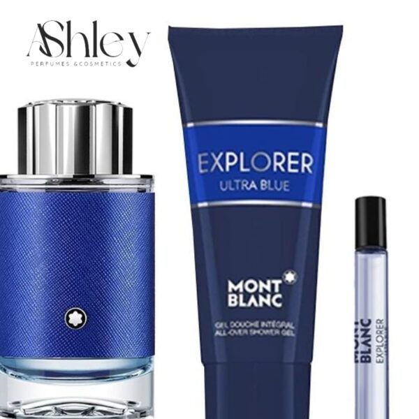 عطر مونت بلانك اكسبلورر الترا بلو ماستر للرجال باكج Explorer Ultra Blue Montblanc for men